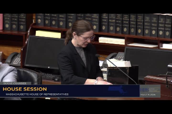 Thumbnail image for MA House of Representatives Session: March 9th, 2026