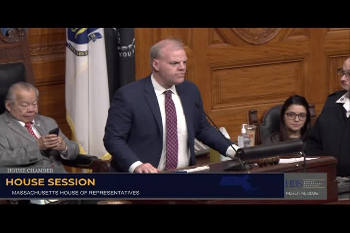Thumbnail image for MA House of Representatives Session: March 19th, 2026