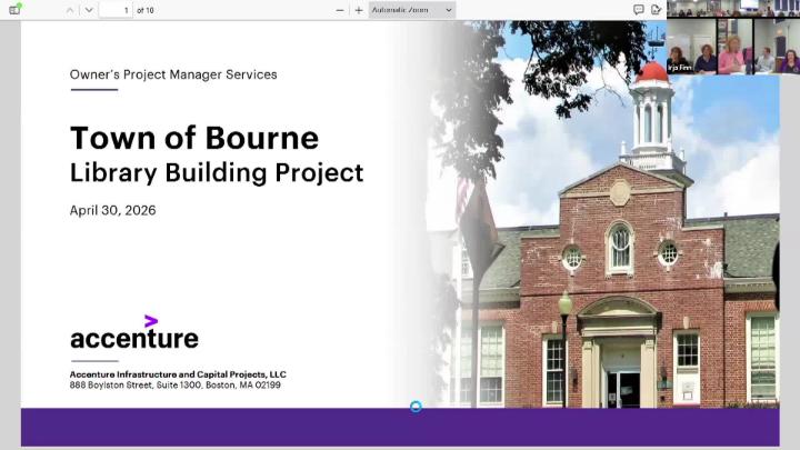 Thumbnail image for Jonathan Bourne Public Library Building Committee, April 30, 2026
