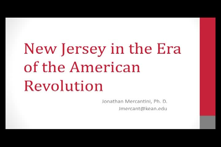 Thumbnail image for New Jersey In The Era Of The American Revolution