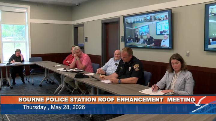 Thumbnail image for Bourne Police Station Roof Enhancement Building Committee Meeting, May 28, 2026