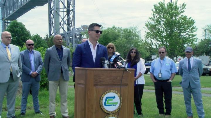Thumbnail image for Commuter Rail to the Cape; Press Conference led by State Senator Dylan Fernandes -May 27, 2026