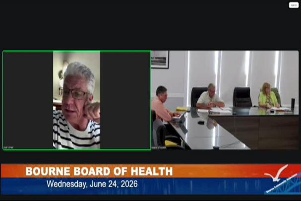 Thumbnail image for Bourne Board of Health, June 24, 2026