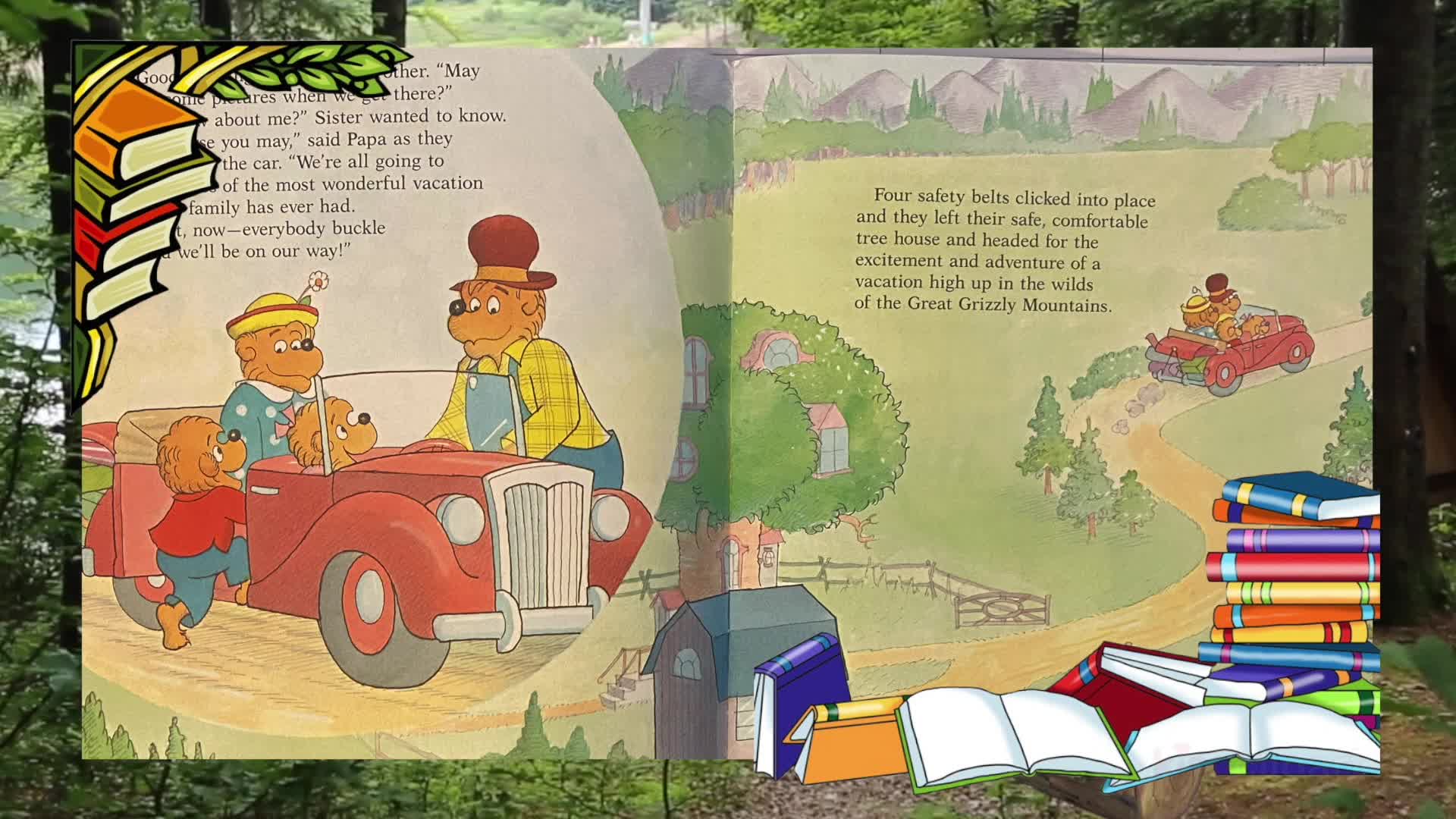 Cosette's Enchanted Journey's Ep. 54: "Berenstain Bears Too Much Vacation" Stan and Jan Berenstain