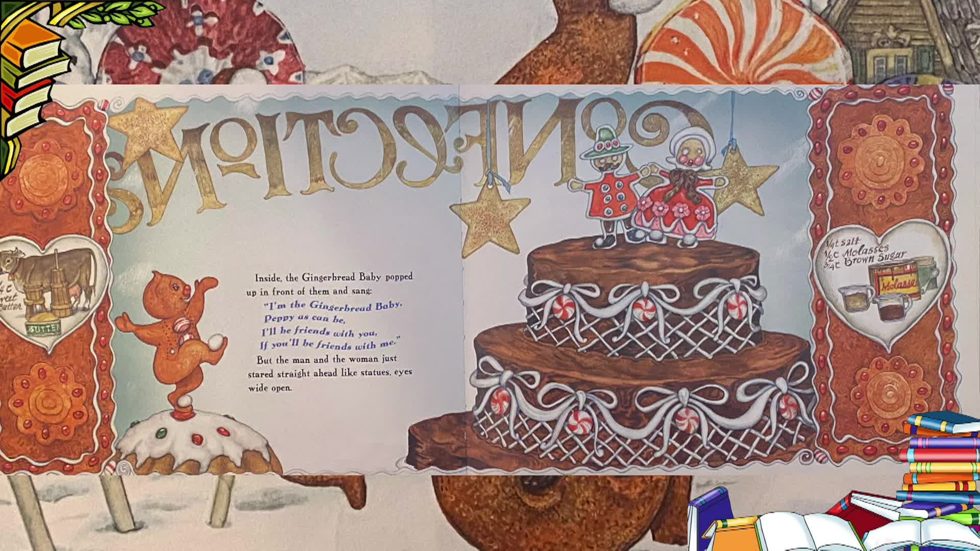 Cosette's Enchanted Journeys Ep.83:”Gingerbread Friends” Jan Brett