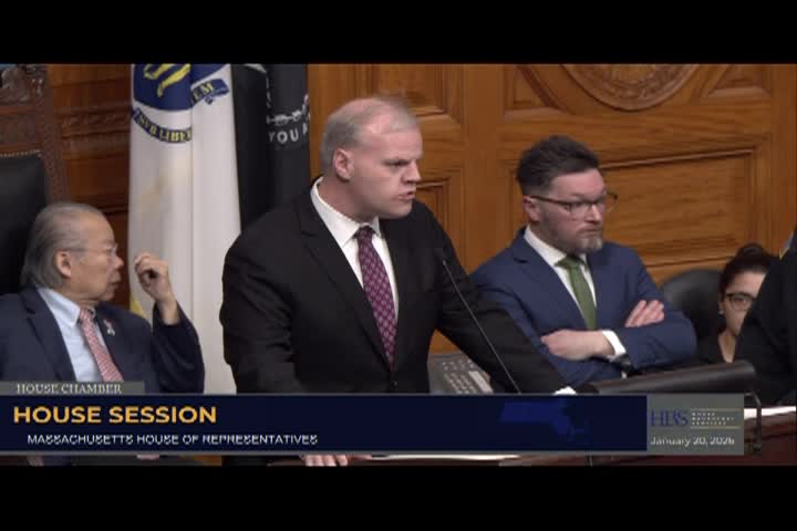 Thumbnail image for MA House of Representatives Session: January 20th, 2026